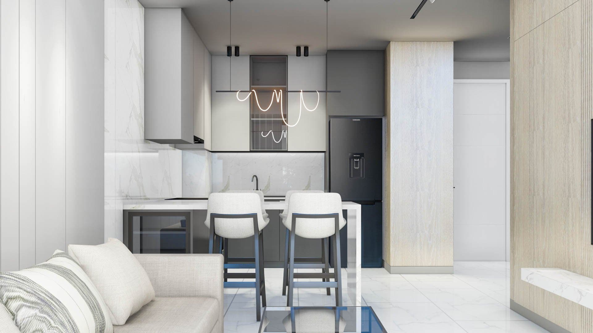 Queen Collection – 1+1 Daire, Lara’da Plaj & 162 000 €’dan - 1+1 Apartment mit Privatstrand ab 162.000 € -  1+1 квартира с пляжем в Ларе от 162 000 €