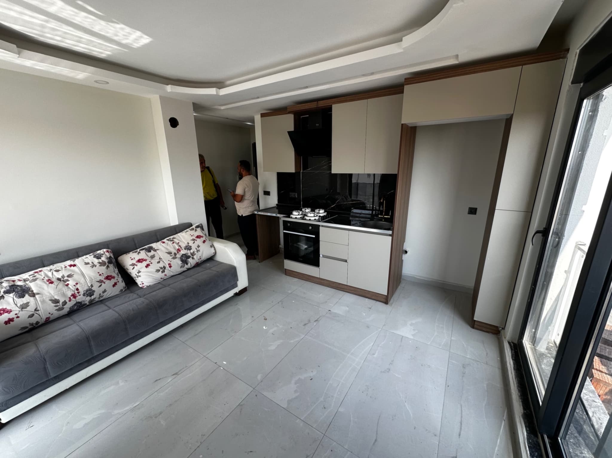 Sıfır binada KEPEZ SATILIK 1+1 iskanlı