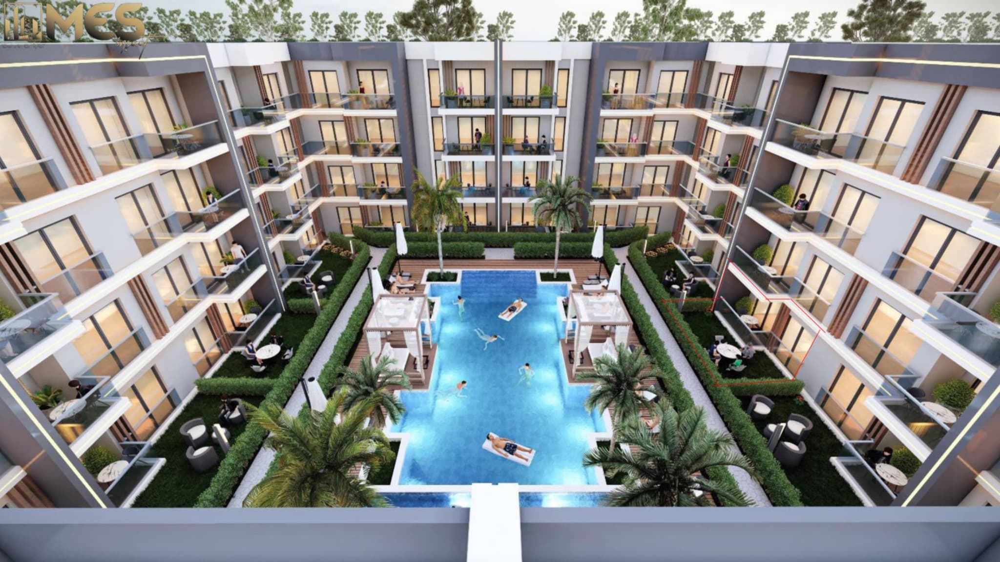 SKYPORT TERRACE | Antalya’da Yatırım Fırsatı | Investition in Antalya – Luxuswohnungen