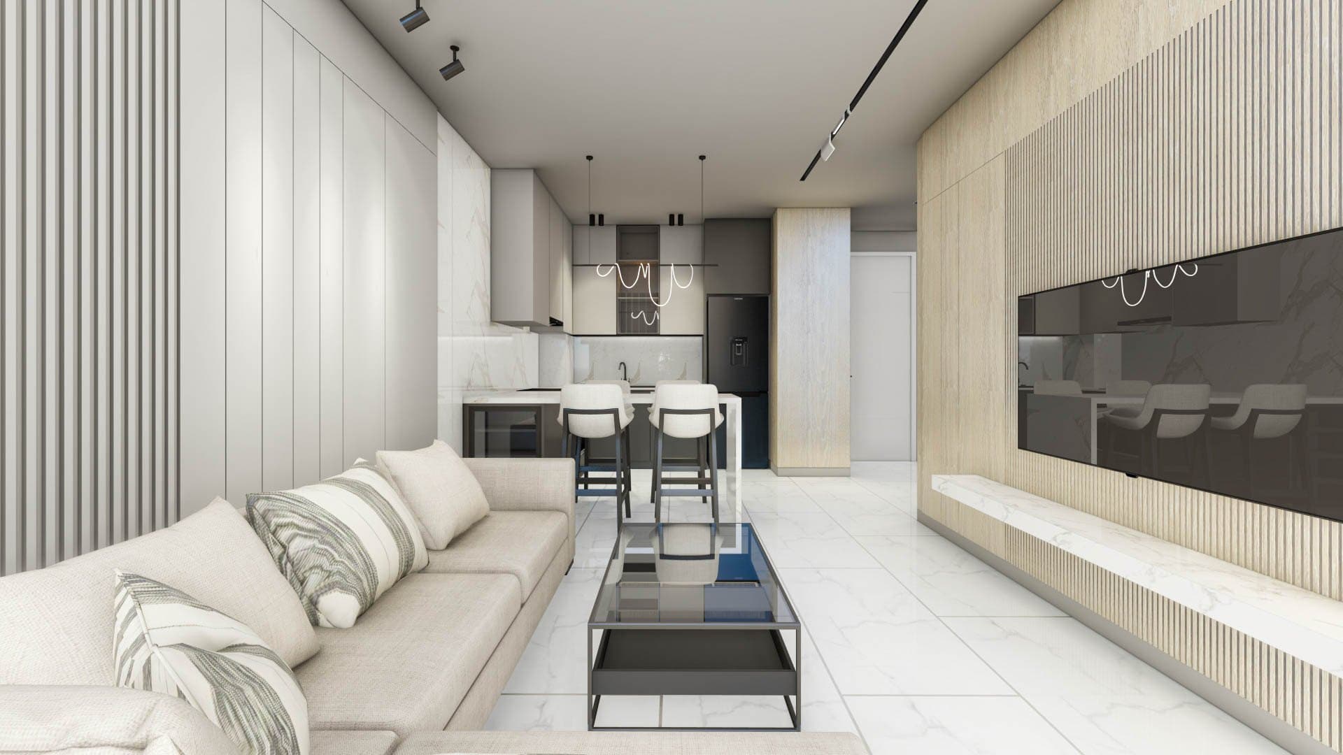 Queen Collection – 1+1 Daire, Lara’da Plaj & 162 000 €’dan - 1+1 Apartment mit Privatstrand ab 162.000 € -  1+1 квартира с пляжем в Ларе от 162 000 €