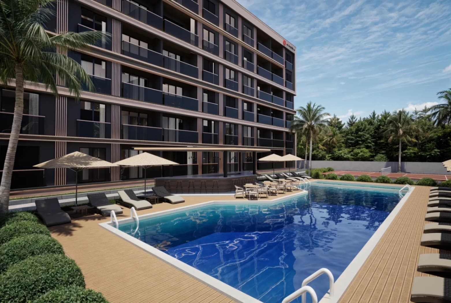ANTALYA'DA PROJEDEN SATILIK 2+1