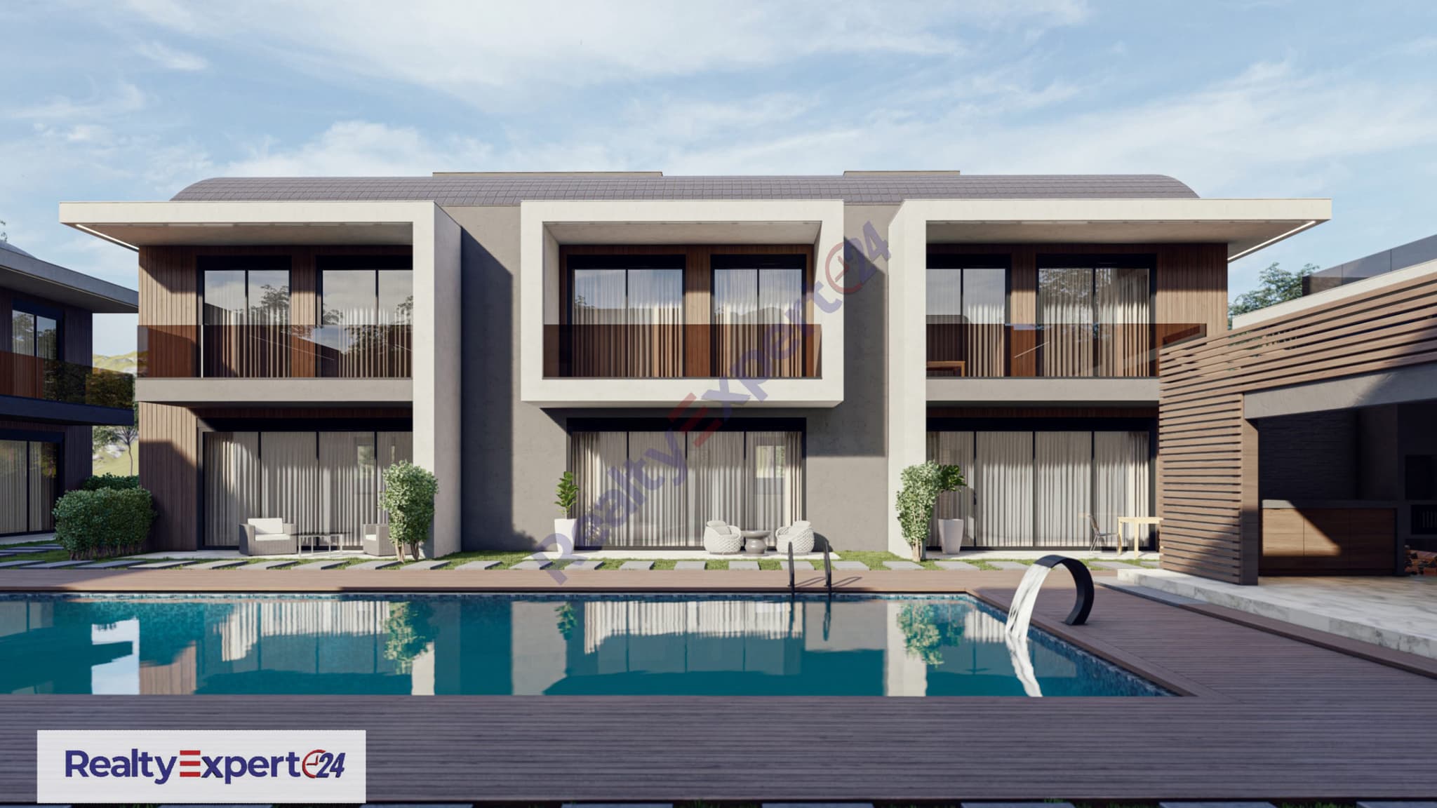 REALTY EXPERT24 TEN AKSU GÜZELYURT DA PROJEDEN LÜKS VİLLALAR