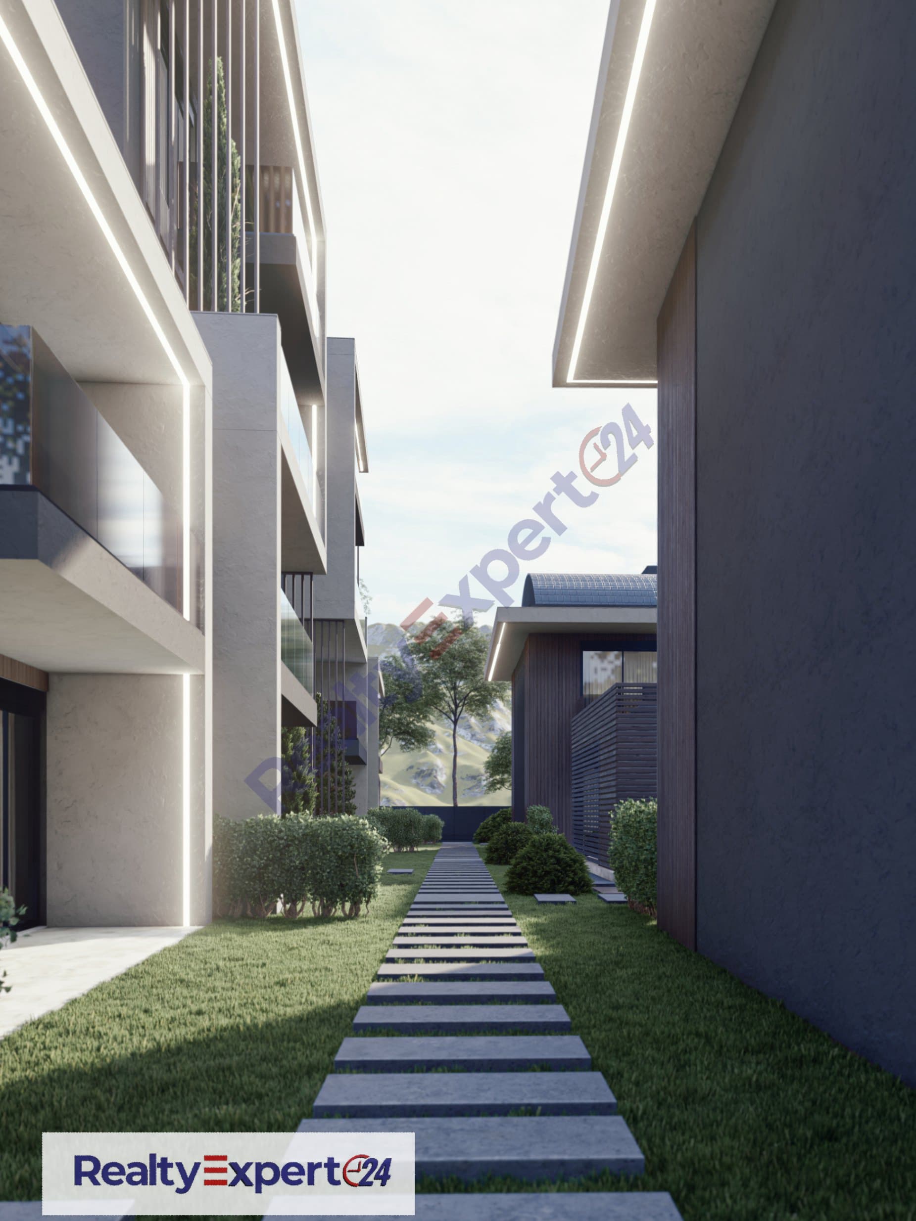 REALTY EXPERT24 TEN AKSU GÜZELYURT DA PROJEDEN LÜKS VİLLALAR