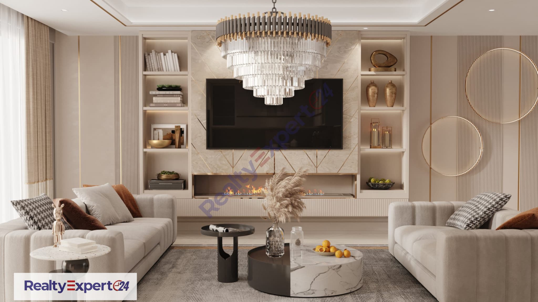 REALTY EXPERT24 TEN AKSU GÜZELYURT DA PROJEDEN LÜKS VİLLALAR
