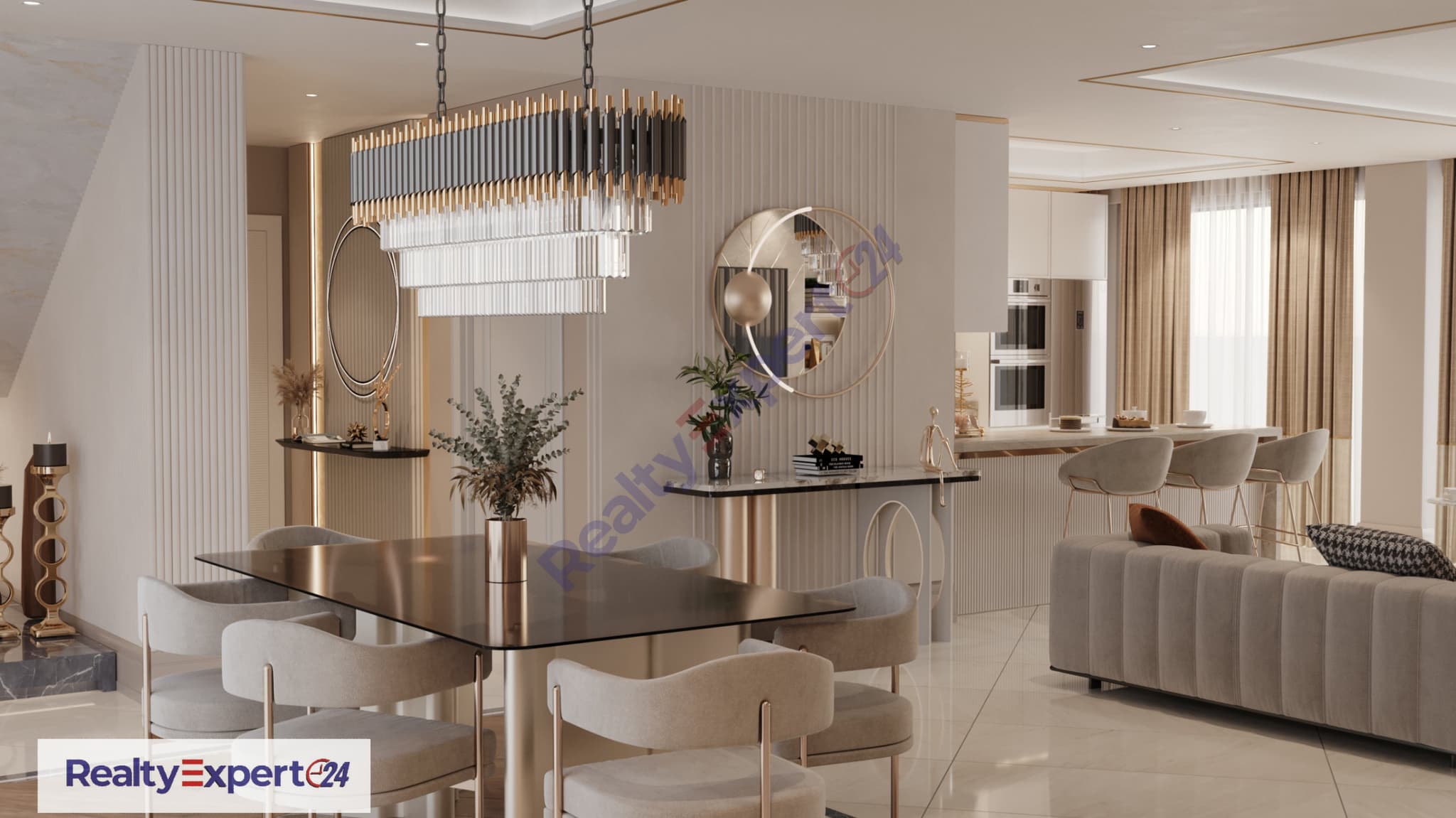 REALTY EXPERT24 TEN AKSU GÜZELYURT DA PROJEDEN LÜKS VİLLALAR