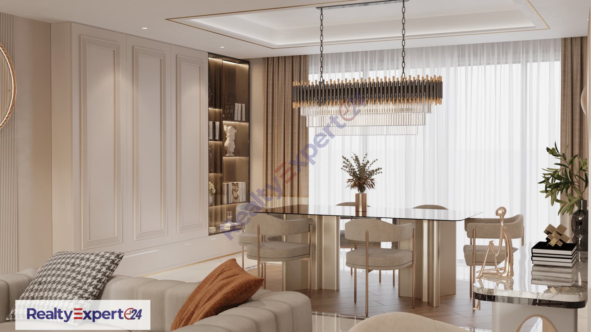 REALTY EXPERT24 TEN AKSU GÜZELYURT DA PROJEDEN LÜKS VİLLALAR