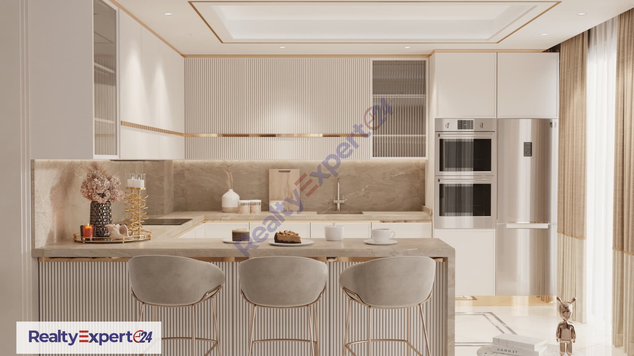 REALTY EXPERT24 TEN AKSU GÜZELYURT DA PROJEDEN LÜKS VİLLALAR