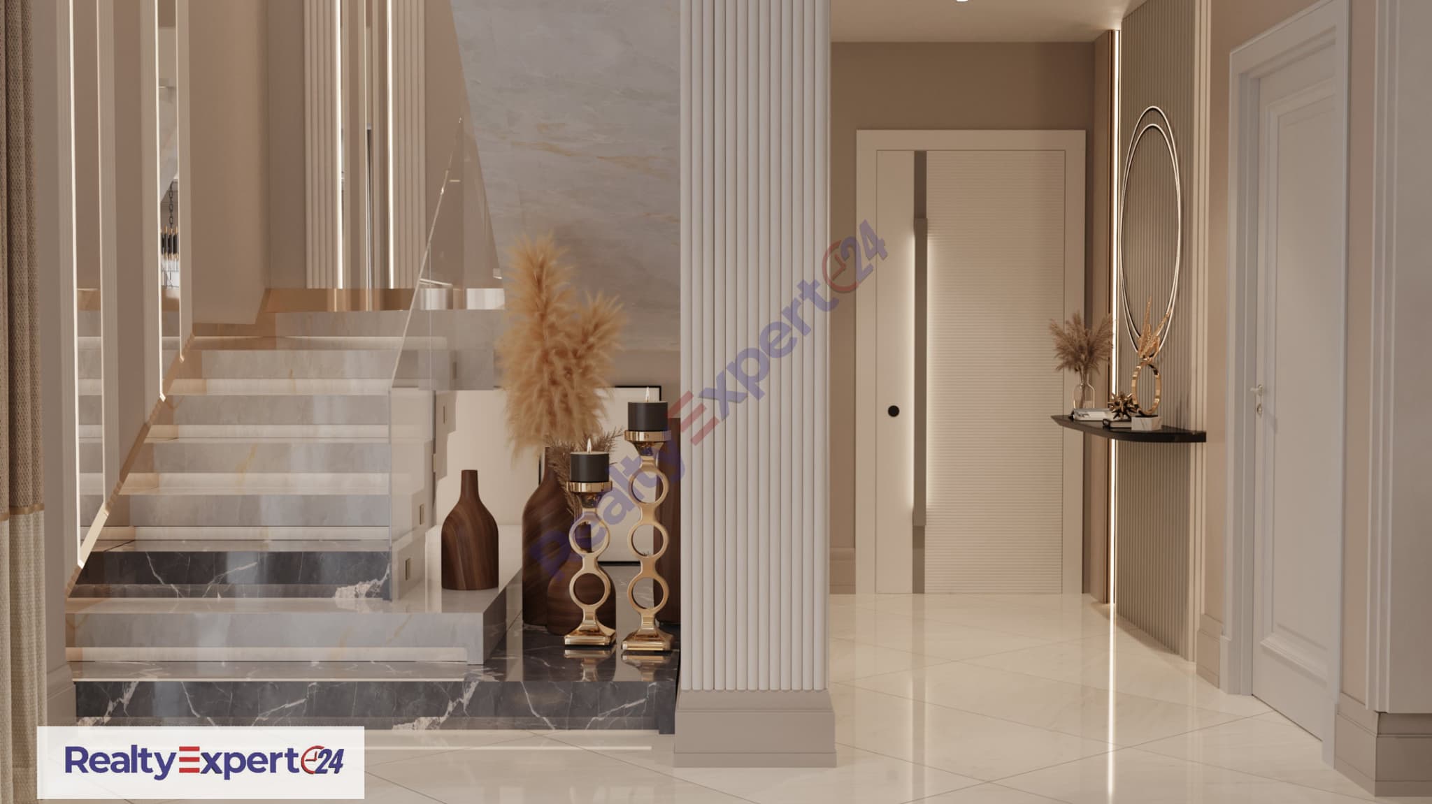 REALTY EXPERT24 TEN AKSU GÜZELYURT DA PROJEDEN LÜKS VİLLALAR