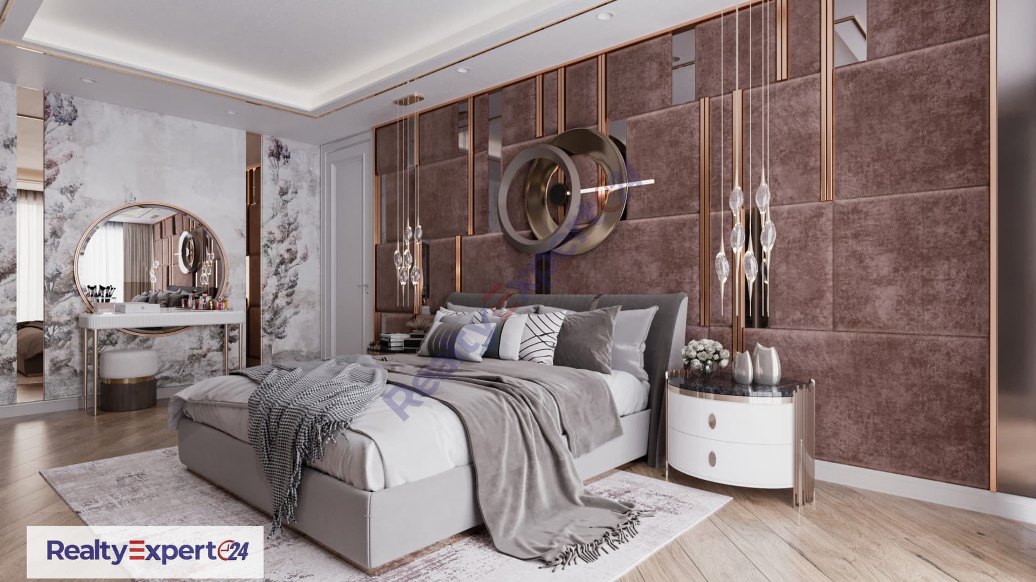 REALTY EXPERT24 TEN AKSU GÜZELYURT DA PROJEDEN LÜKS VİLLALAR