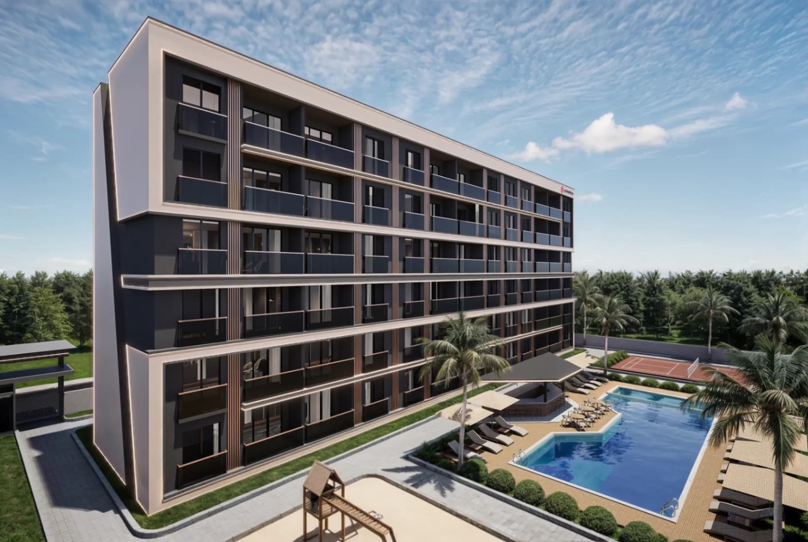 ANTALYA'DA PROJEDEN SATILIK 2+1